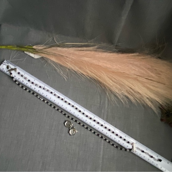 Vintage- Jet & Rock Crystal Double Strand Necklace w/ Owl Crystal Earrings - Picture 14 of 16